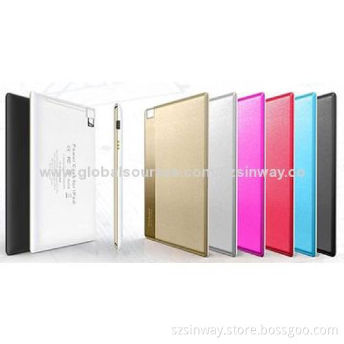 1,800mAh Delicate Casing Super Thin New Battery Power Banks, Easy to Carry in WalletNew